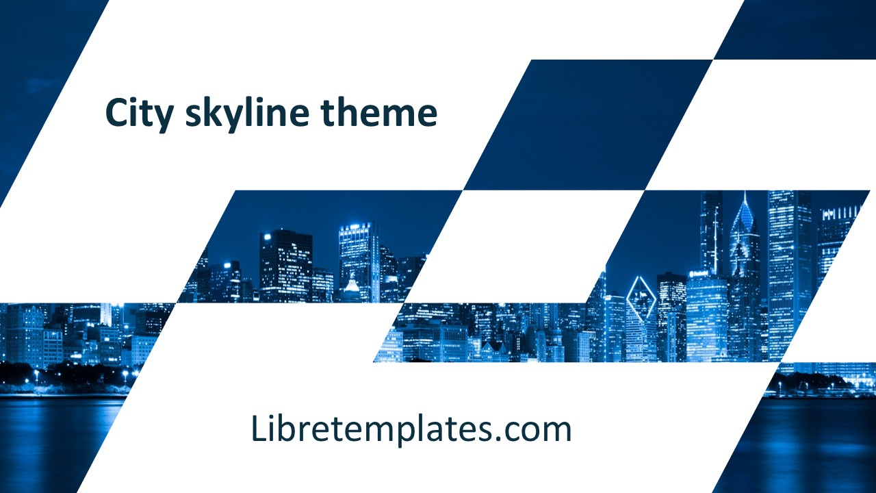 City skyline theme