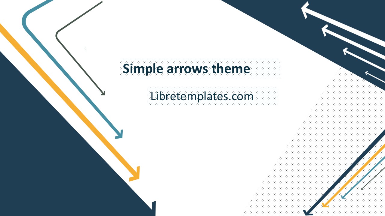 Simple arrows theme