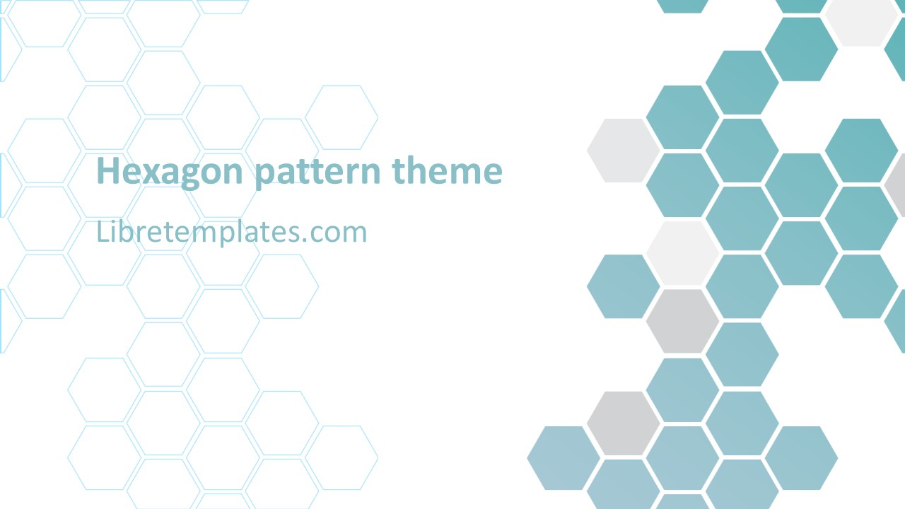 Hexagon pattern theme