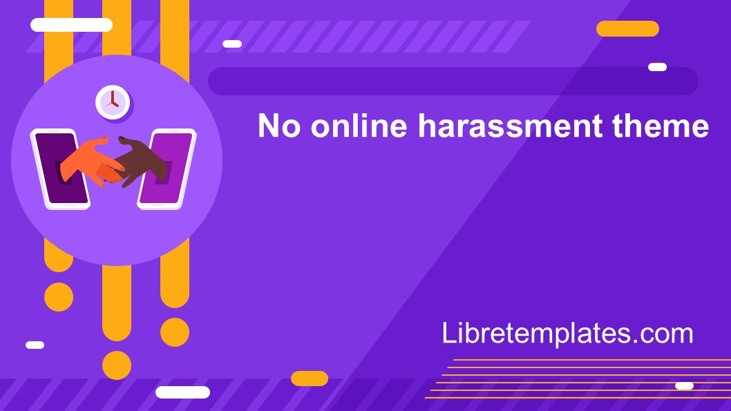 No online harassment theme