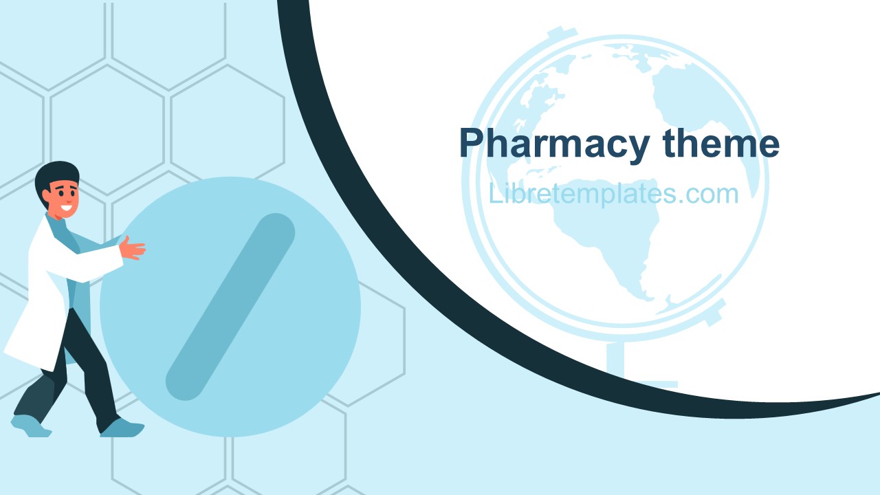 Pharmacy and science theme