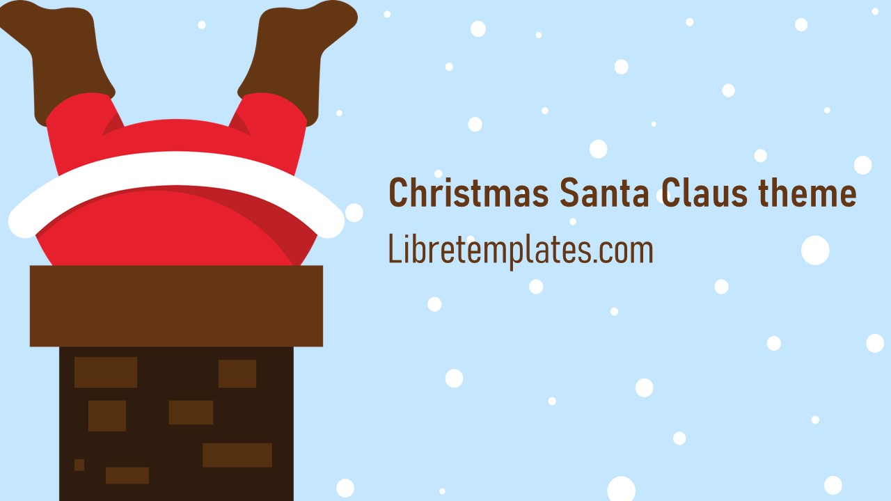 Christmas Santa Claus theme