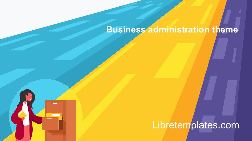 Business administration theme