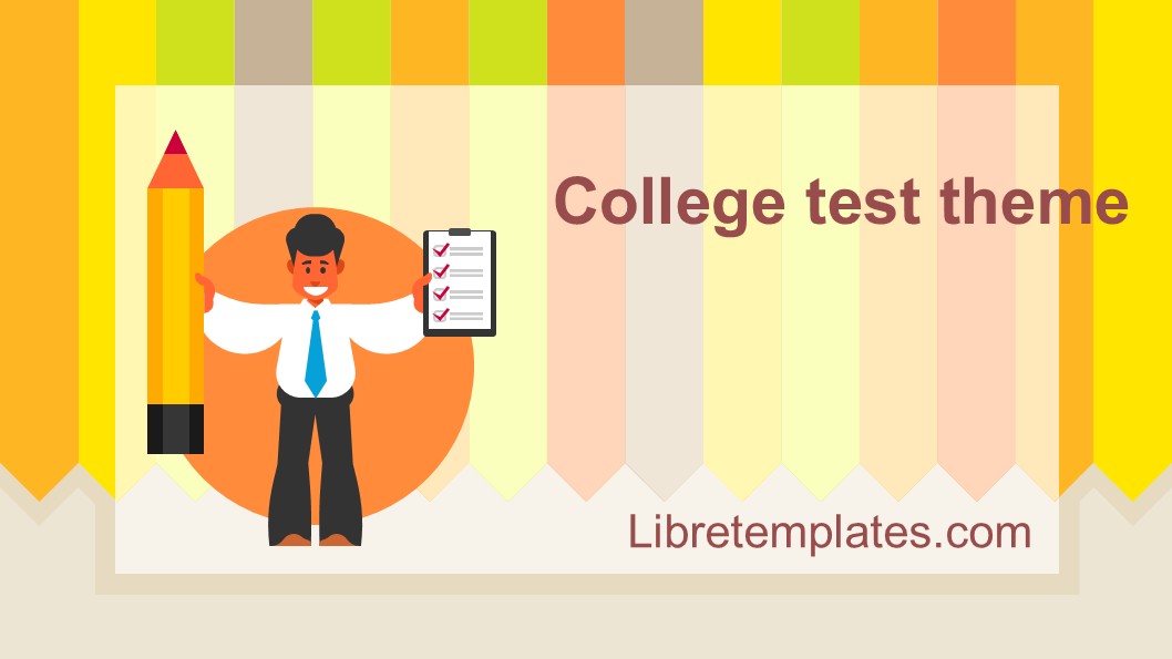 College test theme