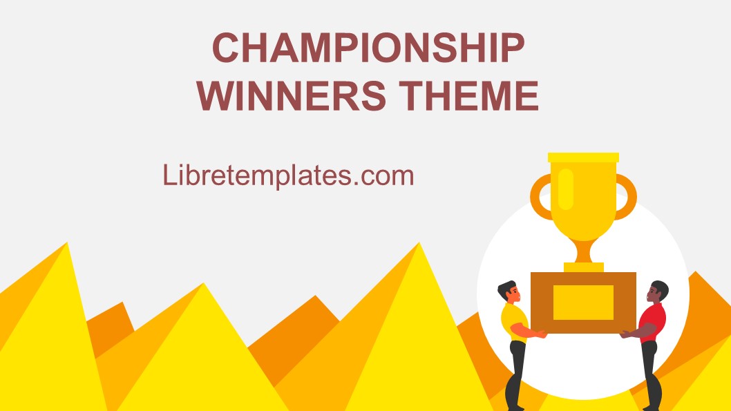 Trophy winners theme