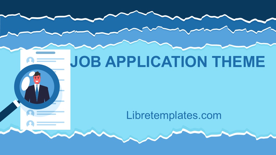 Tema de búsqueda de empleo