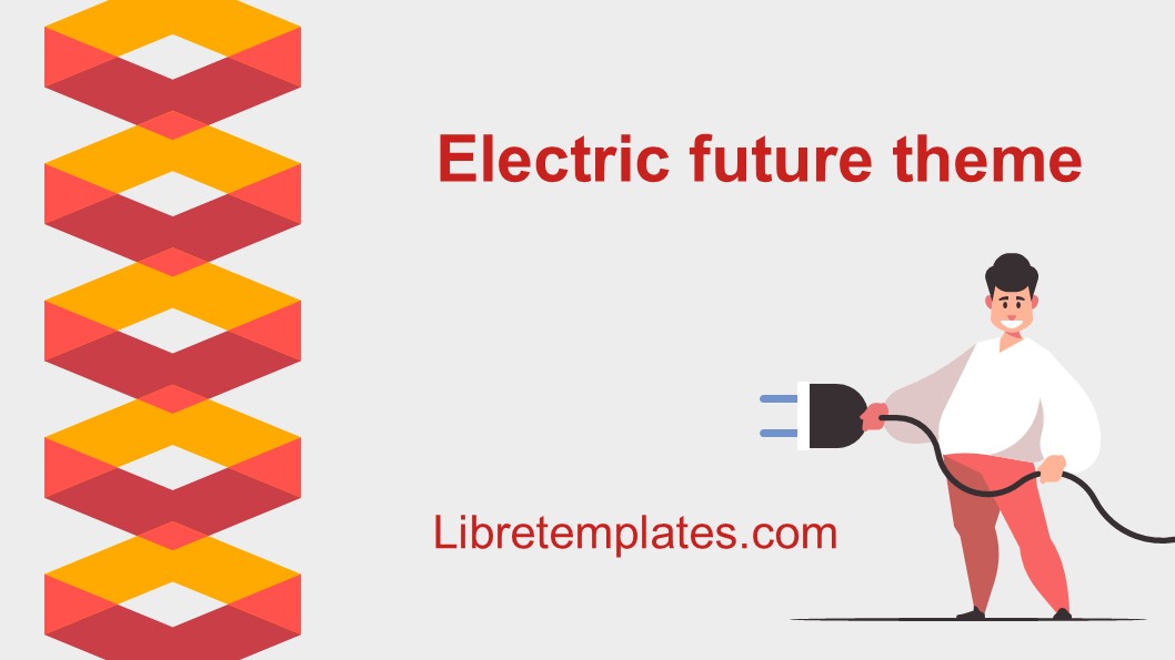 Future is electric theme