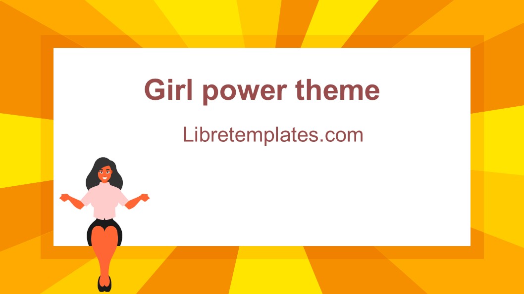 Girl power theme