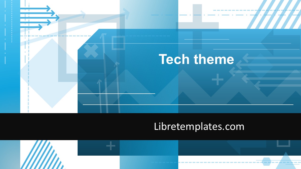Tech shapes theme