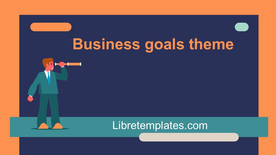 Business goals in sight theme
