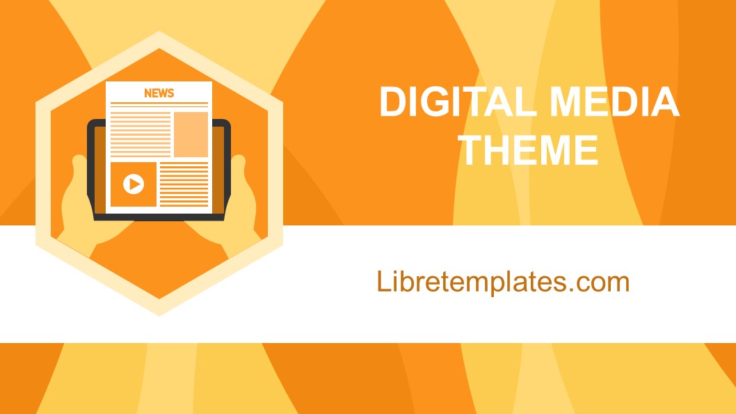 Digital media publishing theme