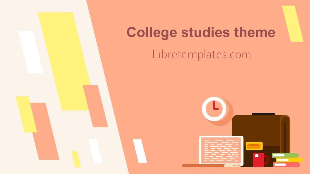 College studies theme