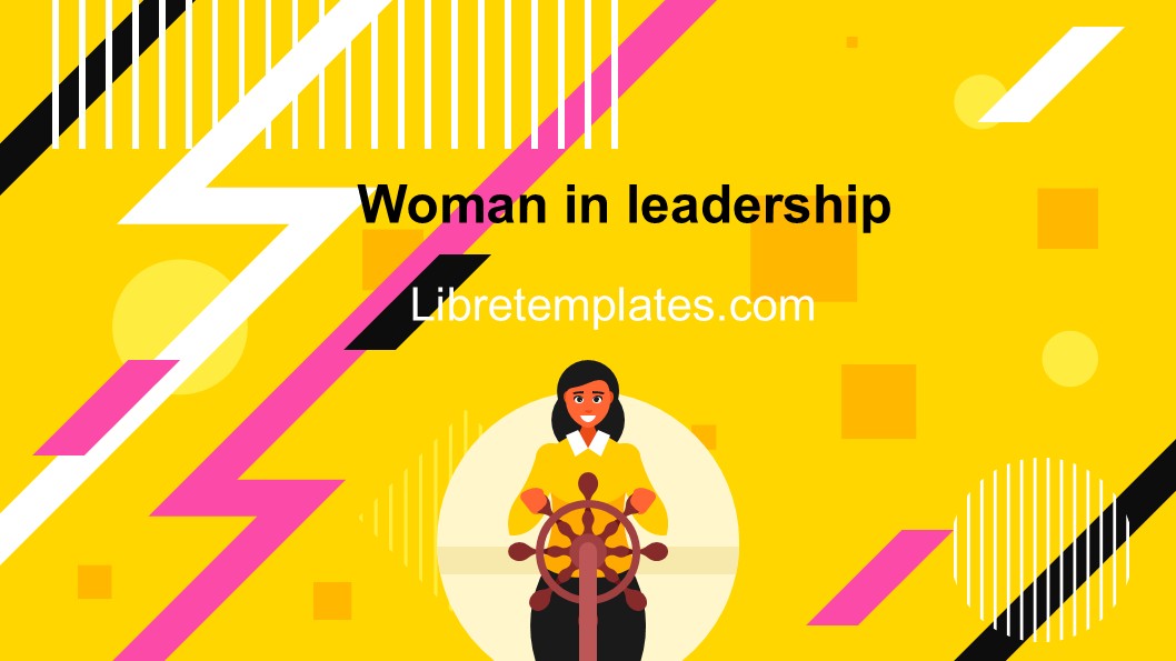 Woman in leadership theme