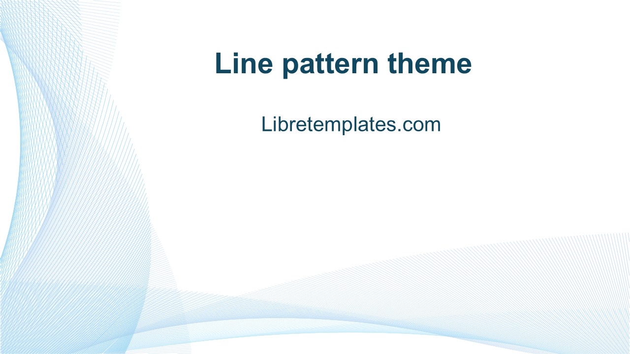 White background line pattern