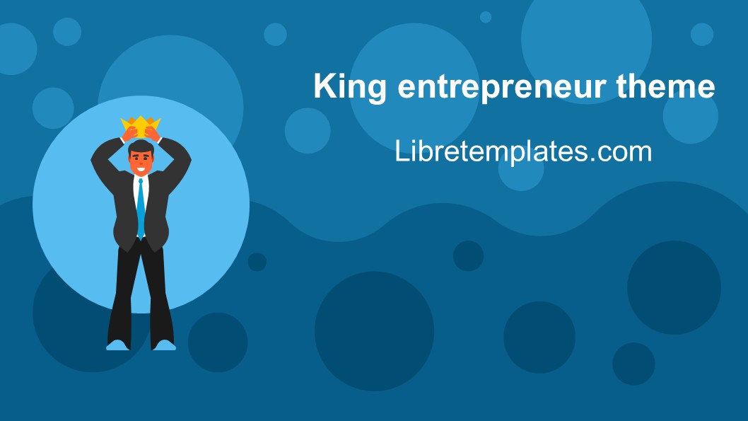 King entrepreneur theme